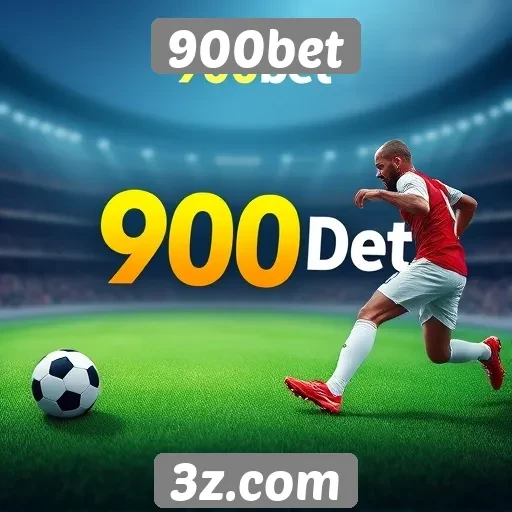 Navegação e interface do site 900bet